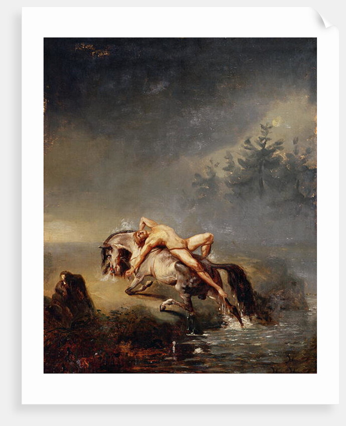 Mazeppa by Emile Jean Horace Vernet