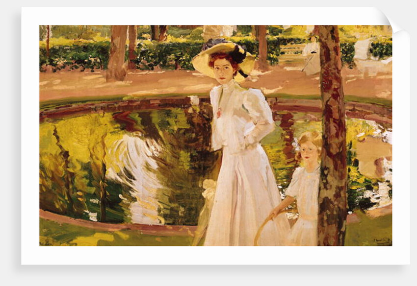 The Garden, 1913 by Joaquin Sorolla y Bastida