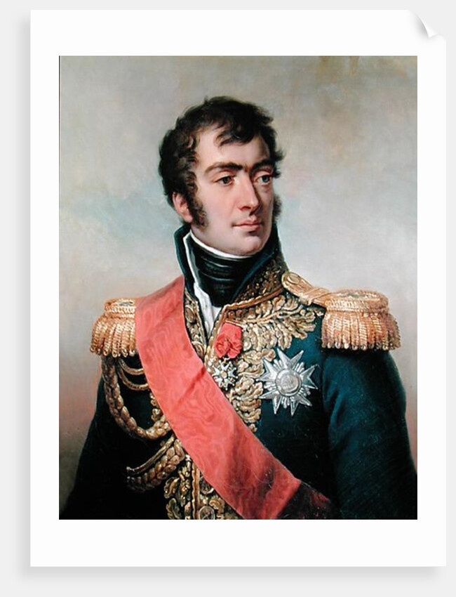 Auguste Frederic Louis Viesse de Marmont, Duke of Ragusa and Marshal of France by Paulin Jean Baptiste Guerin