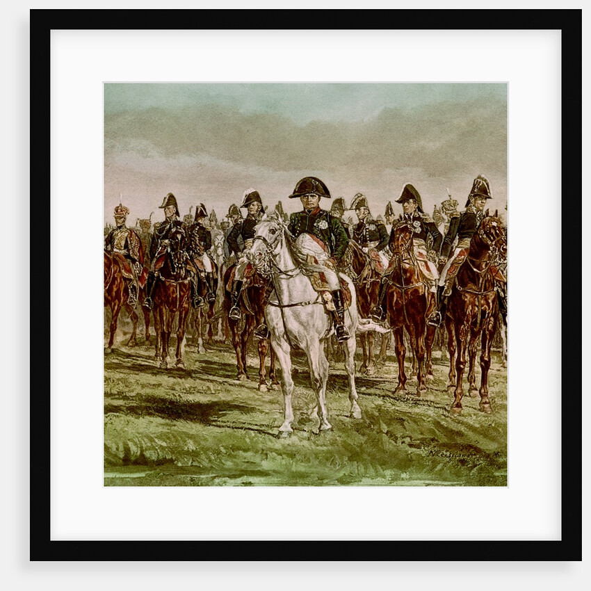 Napoleon I and his Staff, c.1860 by Jean-Louis Ernest Meissonier