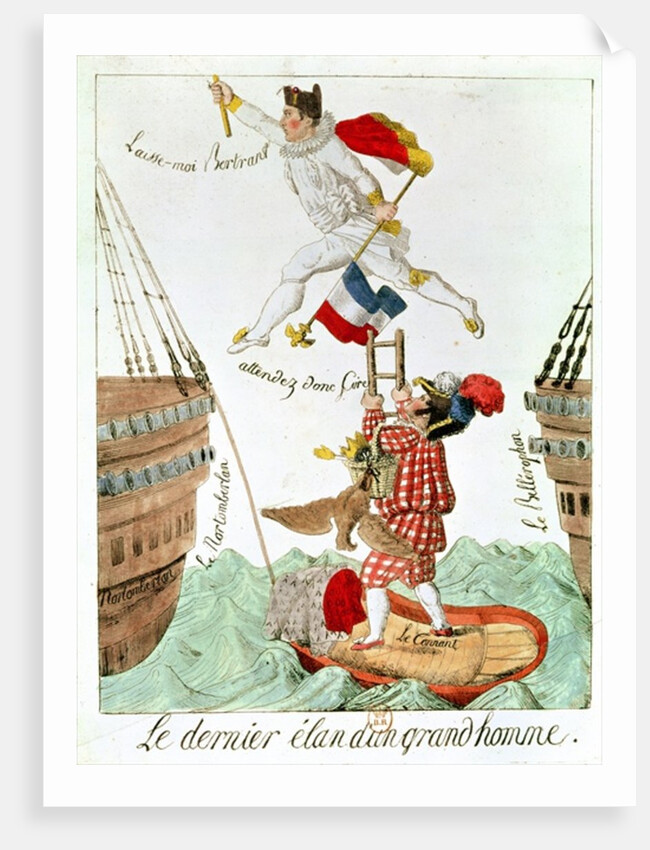 The Last Leap of a Great Man, 1815 by French School