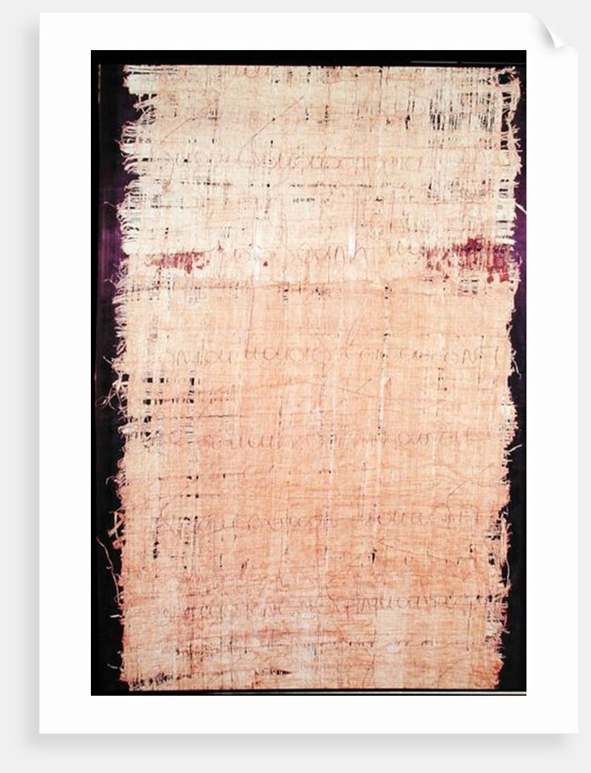 Letter from a Byzantine emperor to a Carolingian sovereign, 811 by Byzantine School