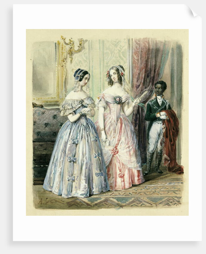 Leaving for the Ball, 1830-48 by Alexandre Colin