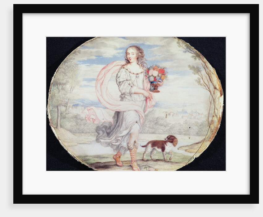 Francoise Louis de la Baume le Blanc Mademoiselle de la Valliere by French School