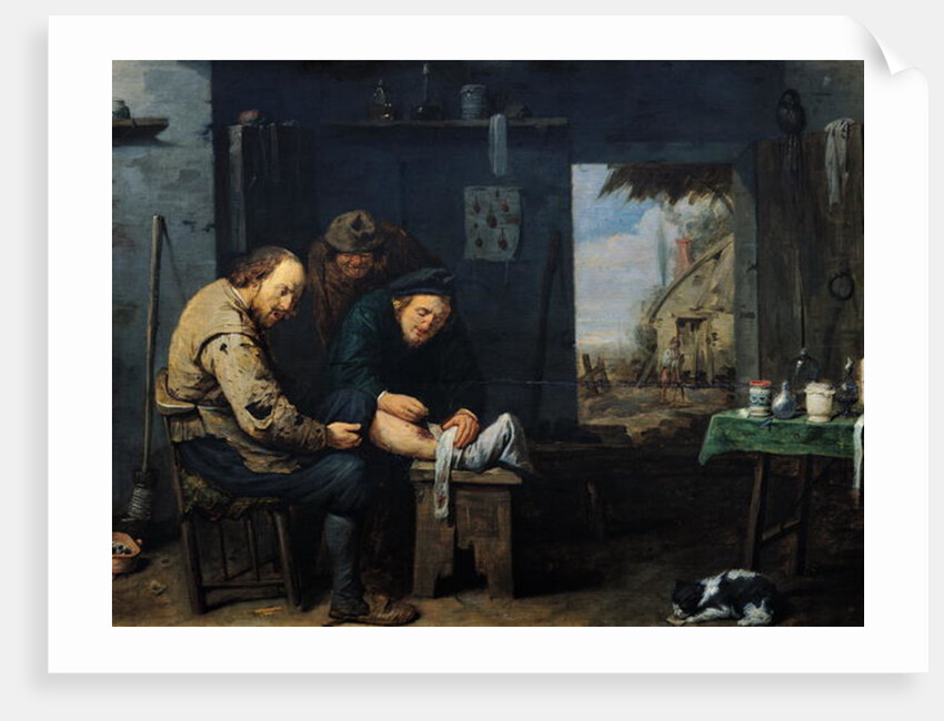 The Surgeon, 1638 by David III Ryckaert