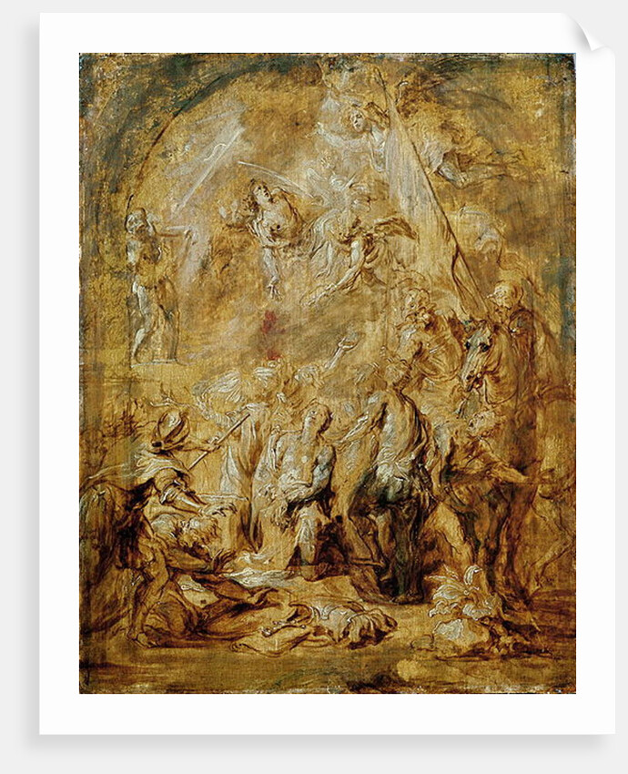 Martyrdom of St. George by Anthony van Dyck