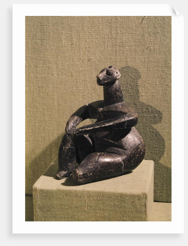 Seated female figure, 3500-2500 BC by Prehistoric Prehistoric