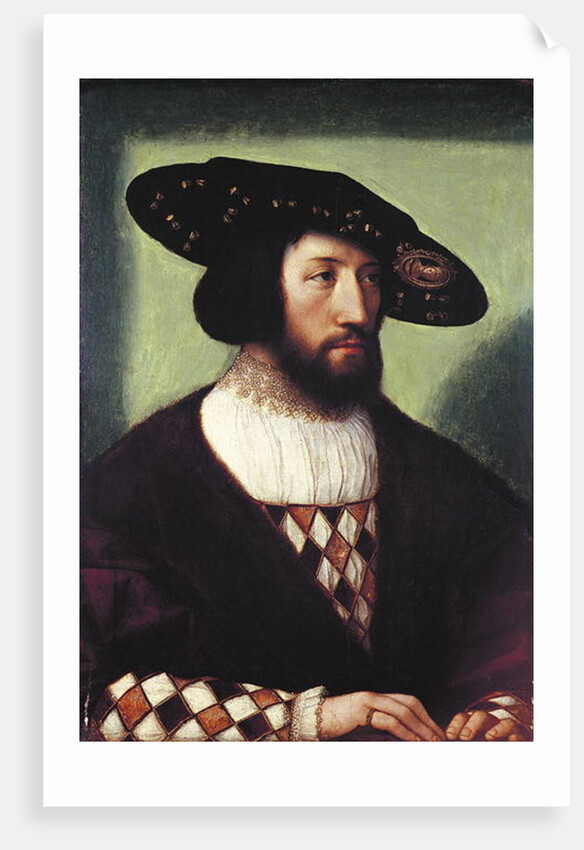 Portrait of Kristian II by Bernard van Orley