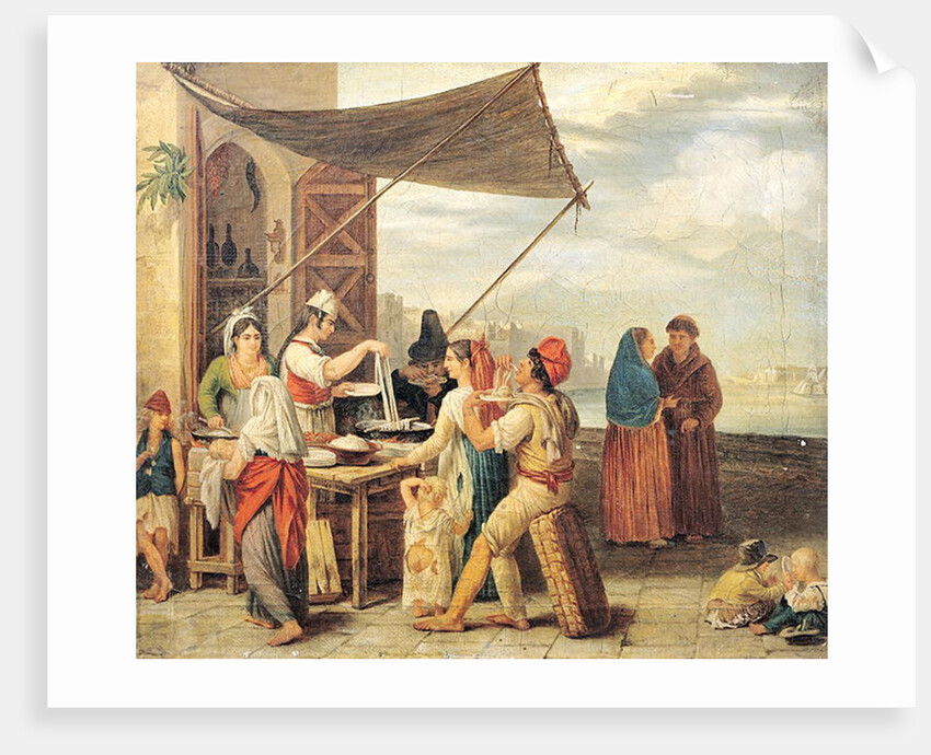 The Italian Market by Jean Mieg