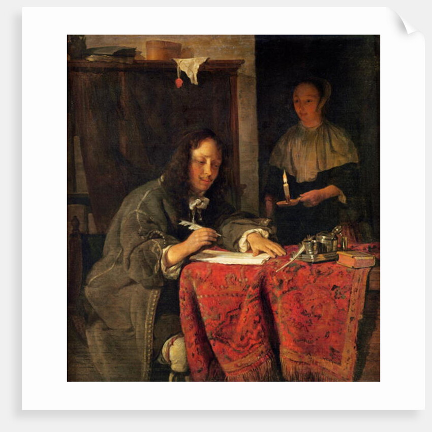 The Writer by Gabriel Metsu