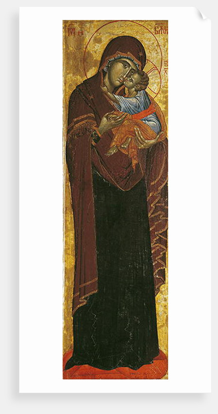 Icon known as the 'Virgin of Tsar Dushan', c.1350 by Yugoslavian School