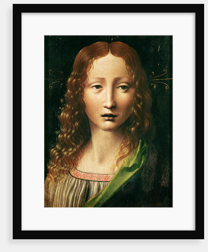 Head of the Saviour by Leonardo da Vinci