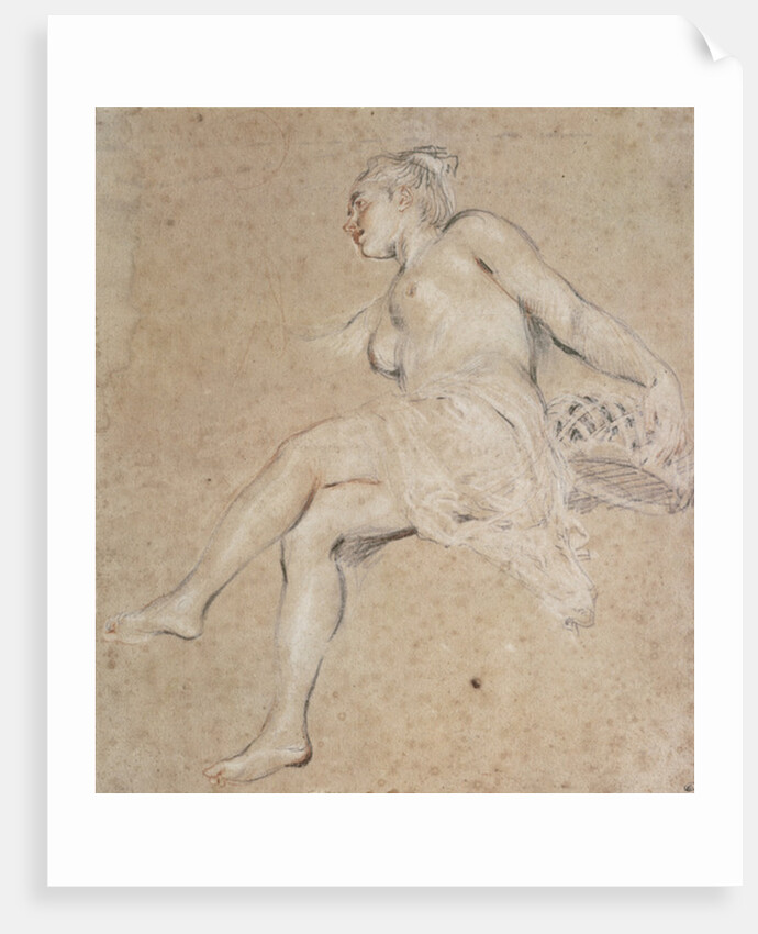 Flora, c.1716 by Jean Antoine Watteau