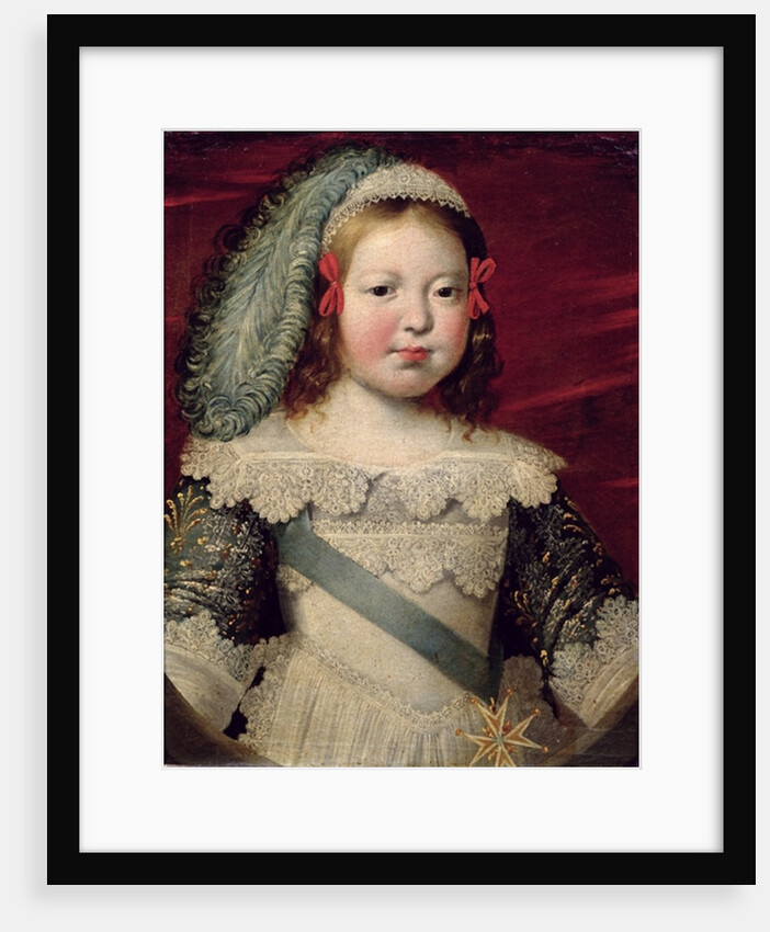 Portrait of Louis XIV as a child, c.1641-42 by Claude Deruet