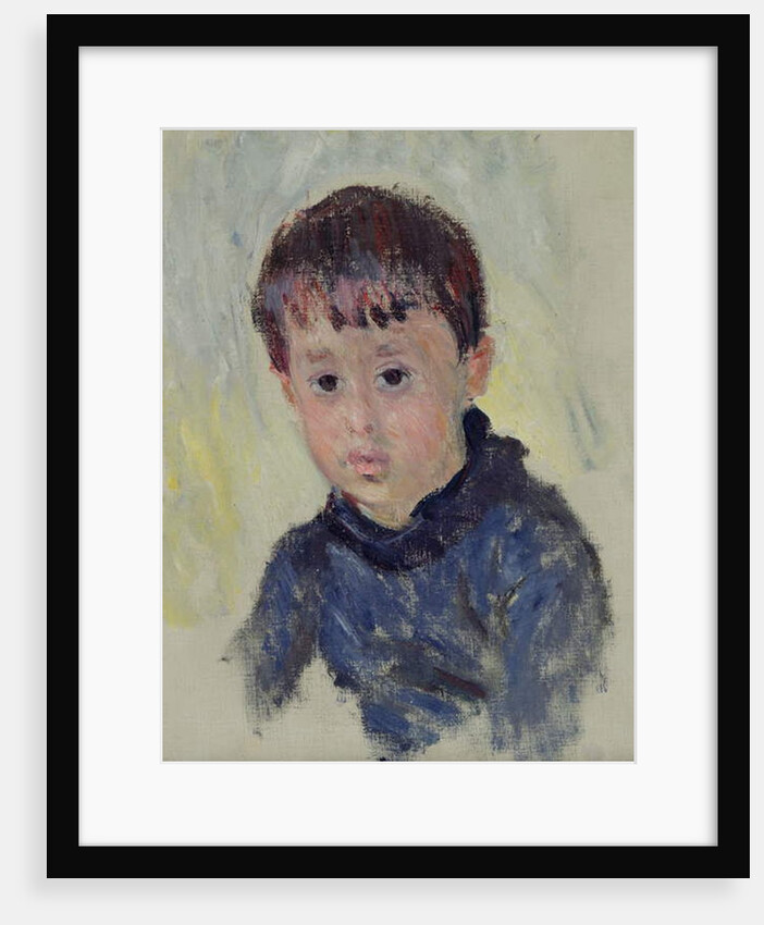 Michel Monet in a Blue Jumper, 1883 by Claude Monet