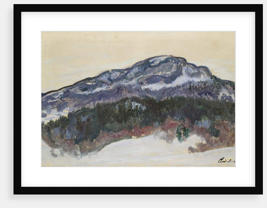 Mount Kolsaas, Norway, 1895 by Claude Monet