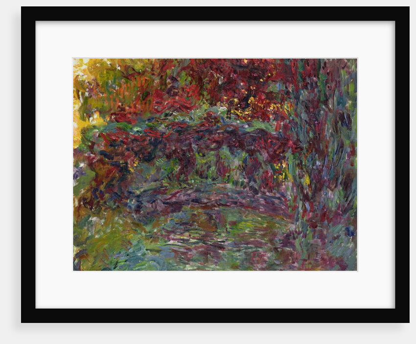 The Japanese Bridge at Giverny, 1918-24 by Claude Monet