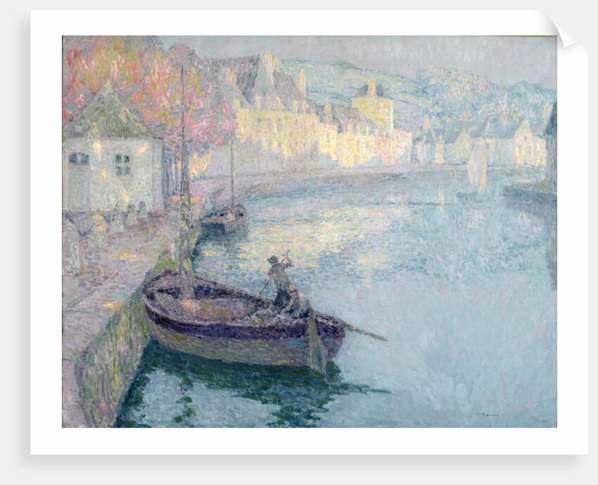 Clear Morning, Quimperle, 1923 by Henri Eugene Augustin Le Sidaner