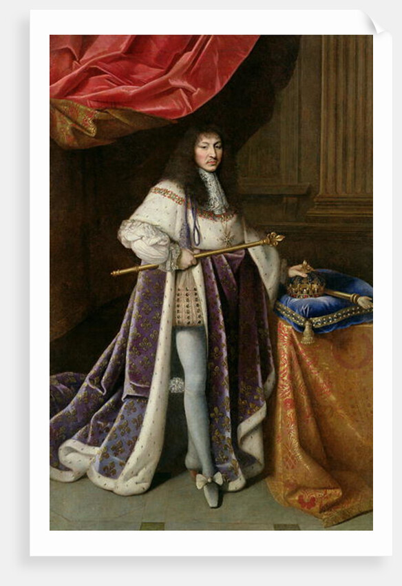 Portrait of Louis XIV by French School