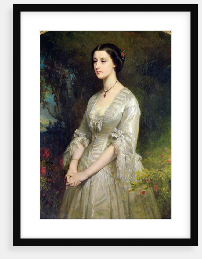 Portrait of Marie de Bonneval, Duchess of Cadore, 1854 by Edouard Louis Dubufe