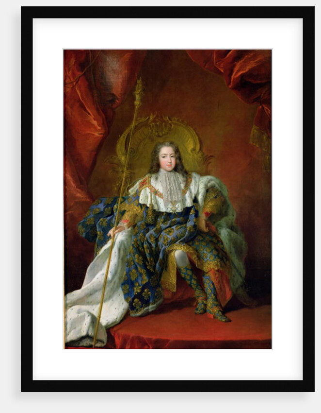 Louis XV 1723 by Alexis Simon Belle