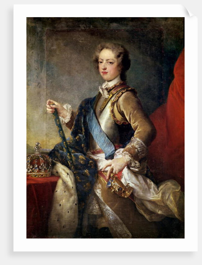 Louis XV aged 15, after 1725 by Jean-Baptiste van Loo