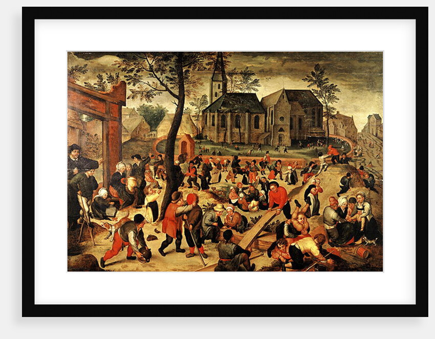 Children's Games by Maerten van Cleve