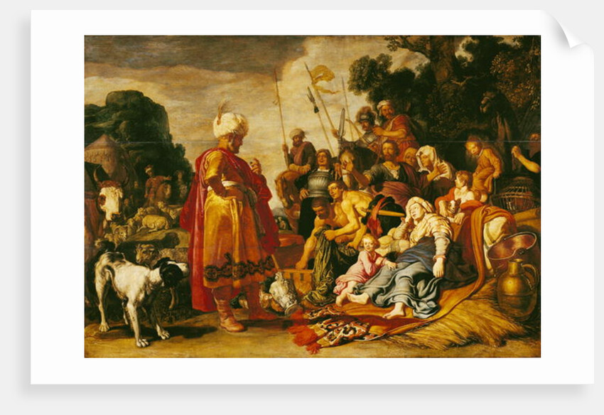 Laban Searching for the Idols by Pieter Lastman