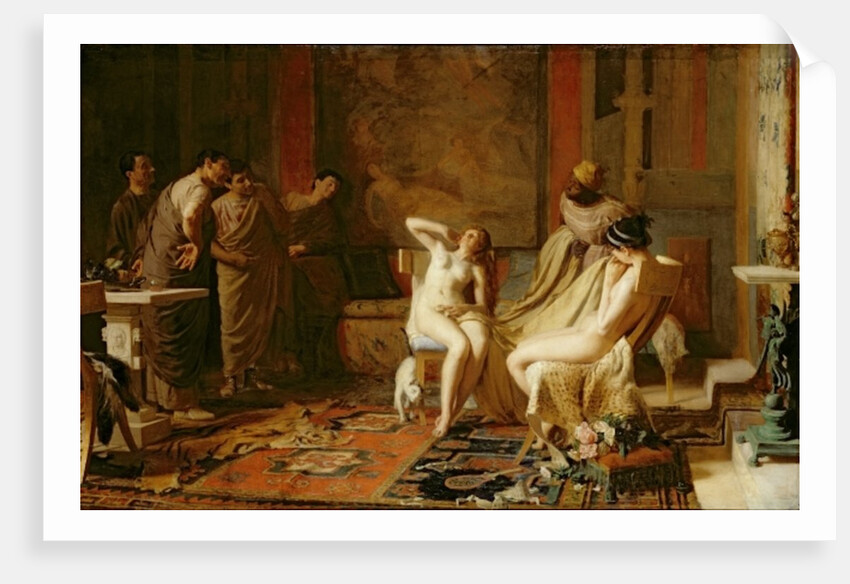 Female Slaves Presented to Octavian, 1883 by Remy Cogghe