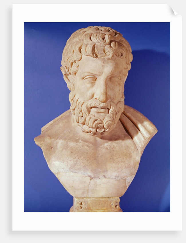 Bust of Metrodorus of Chios by Greek Greek