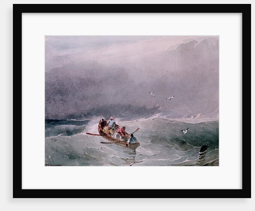 Seascape by Richard Parkes Bonington