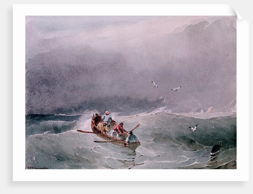 Seascape by Richard Parkes Bonington