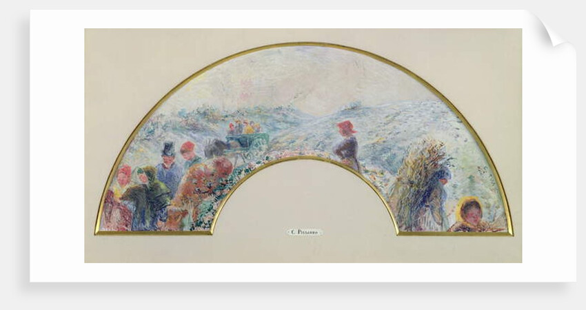 Winter, Return from the Fair, 1878 by Camille Pissarro