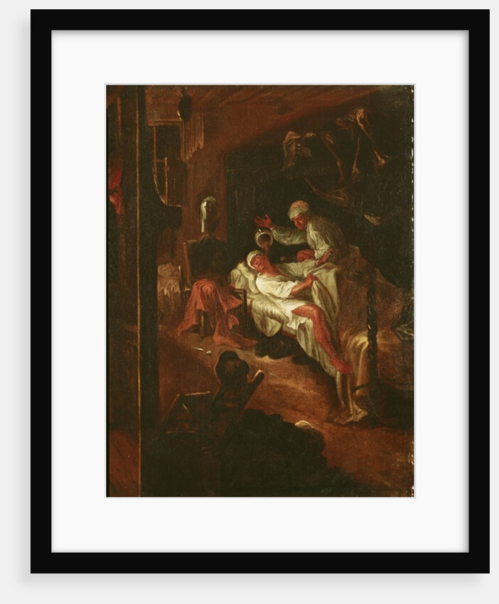 La Rancune Maliciously Pours her Chamber Pot over the Merchant from the Bas-Maine by Jean de Coulom