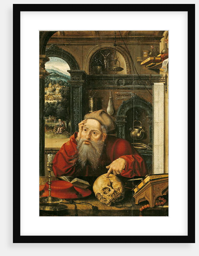 St. Jerome in his Study by Flemish School
