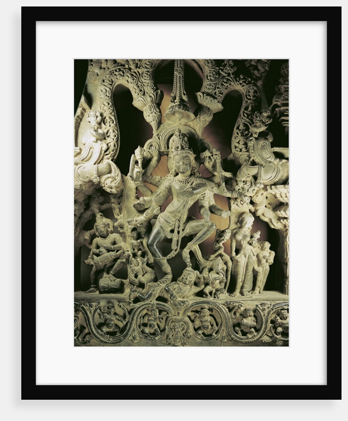 Lintel with Shiva Nataraja, Kakatiya dynasty by School Indian
