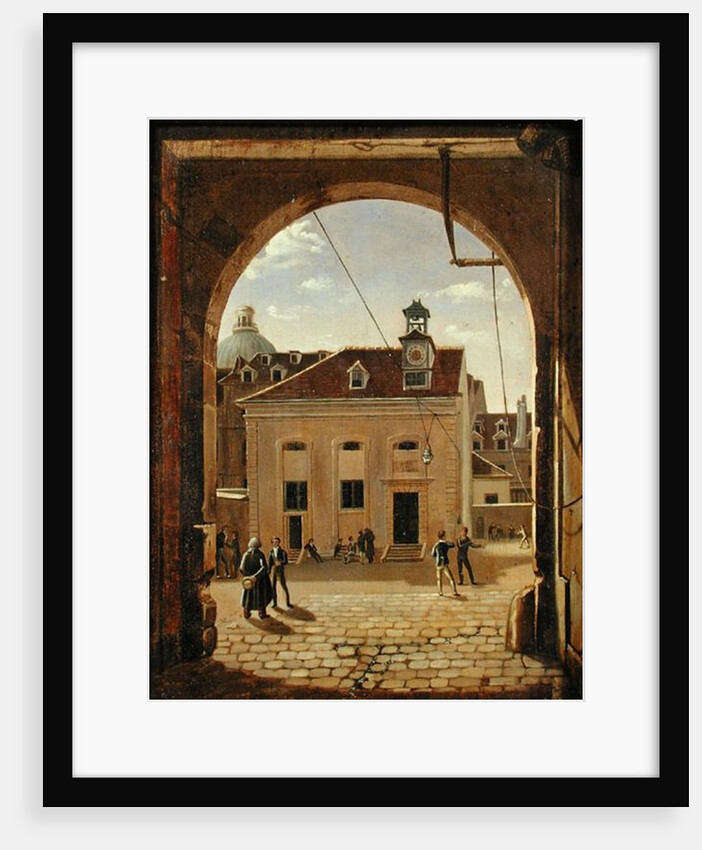 Institution Sainte-Barbe, Rue de Reims, in 1824 by Etienne Bouhot