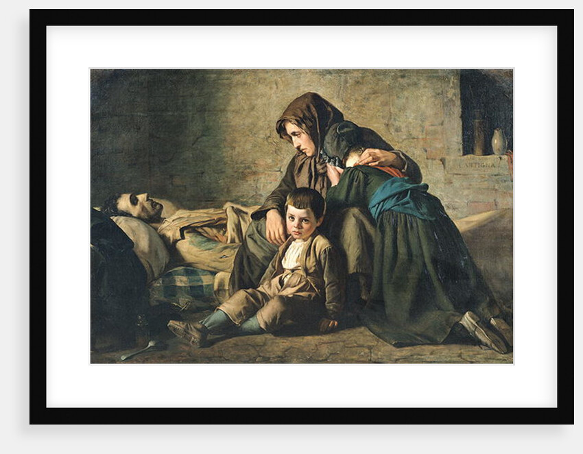 The Death of the Pauper by Alexandre Antigna