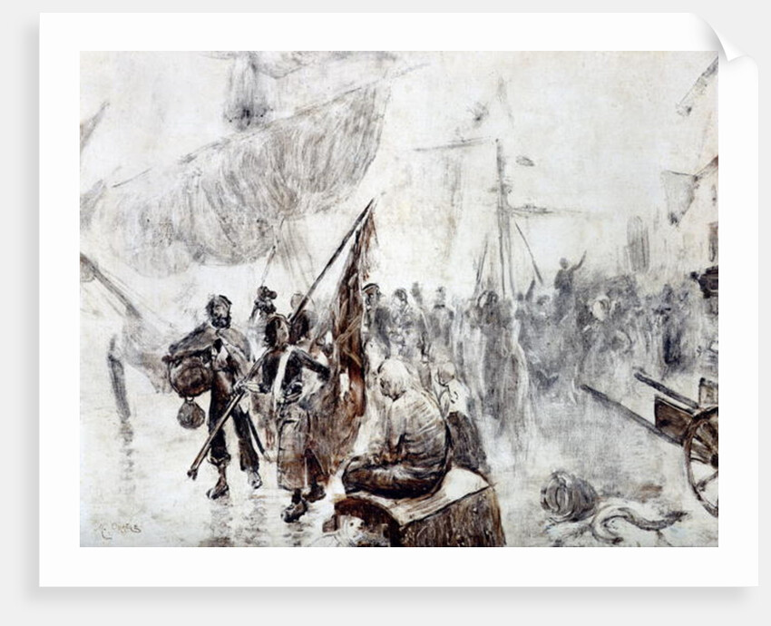 The Return of the Corsairs by Maurice Henri Orange