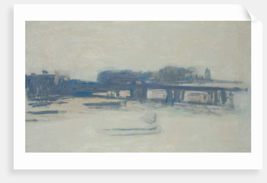 Study for Charing Cross Bridge, 1899-1901 by Claude Monet