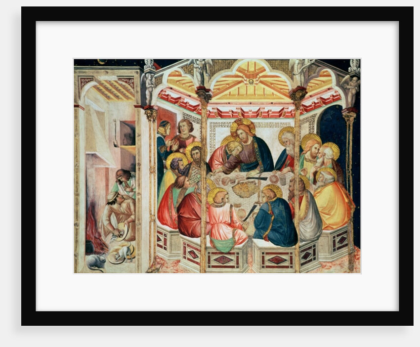 The Last Supper by Pietro Lorenzetti