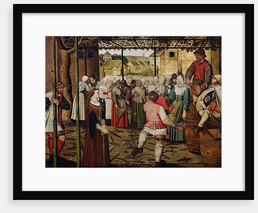 The Rustic Dance by French School