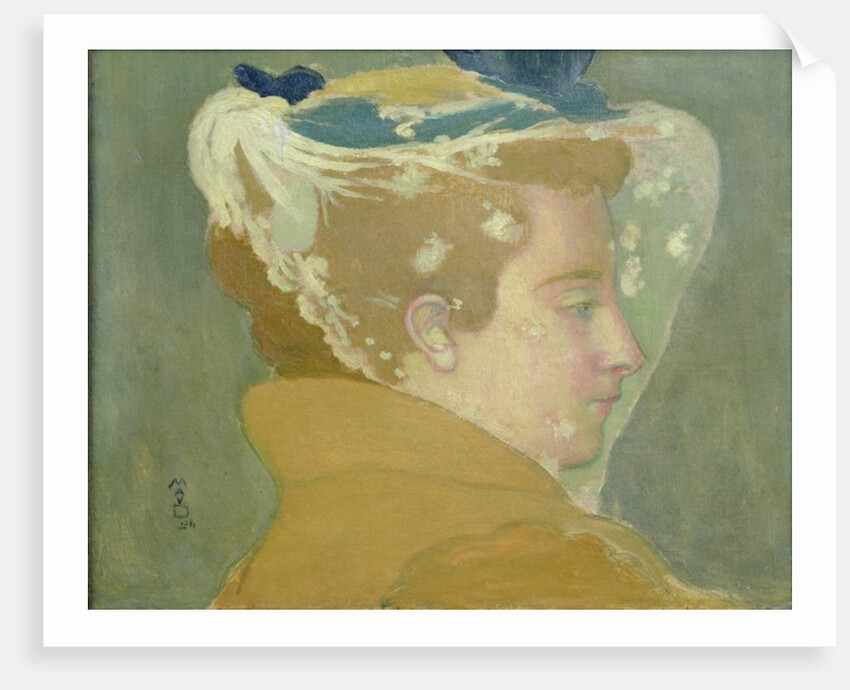 Portrait of Marthe with a White Veil, 1894 by Maurice Denis