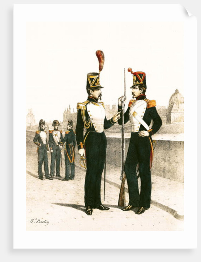 The Parisian Municipale Guard, formed 29th July 1830 by French School