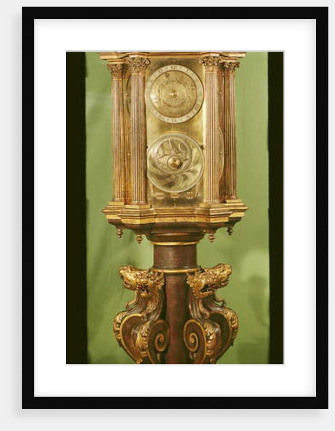 Planetary clock, completed in 1520 by Oronce Fine