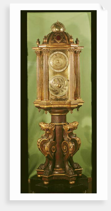 Planetary clock, completed in 1520 by Oronce Fine
