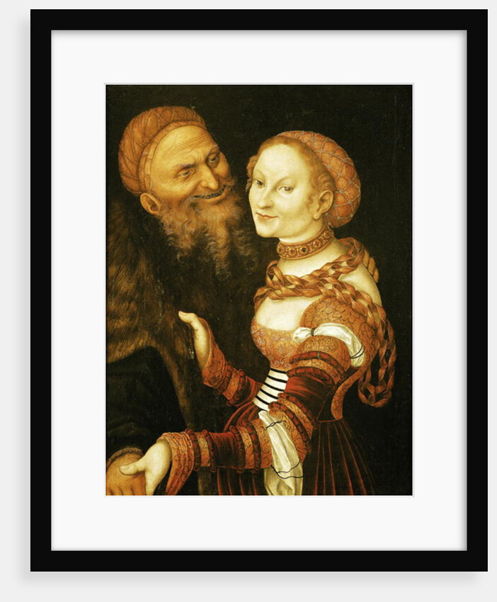 The Courtesan and the Old Man, c.1530 by Lucas the Elder Cranach