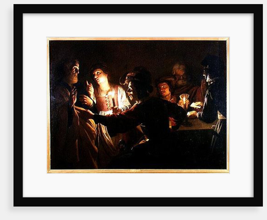The Denial of St. Peter, c.1620 by Gerrit van Honthorst