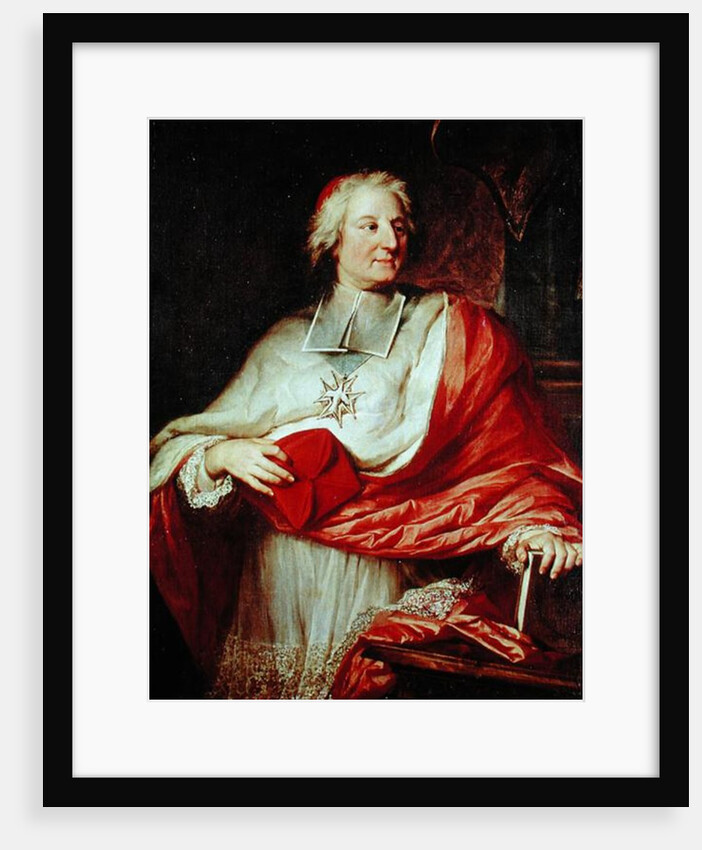 Portrait of Cardinal Melchior de Polignac by Hyacinthe Francois Rigaud