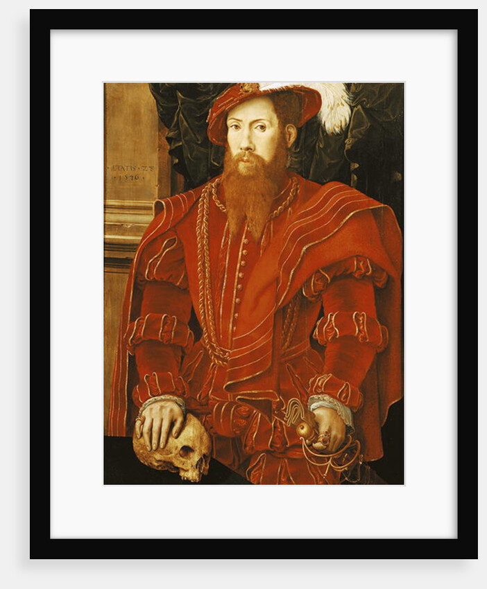 Portrait of a Gentleman of the English Court, 1546 by Hans (attr. to) Eworth or Ewoutsz